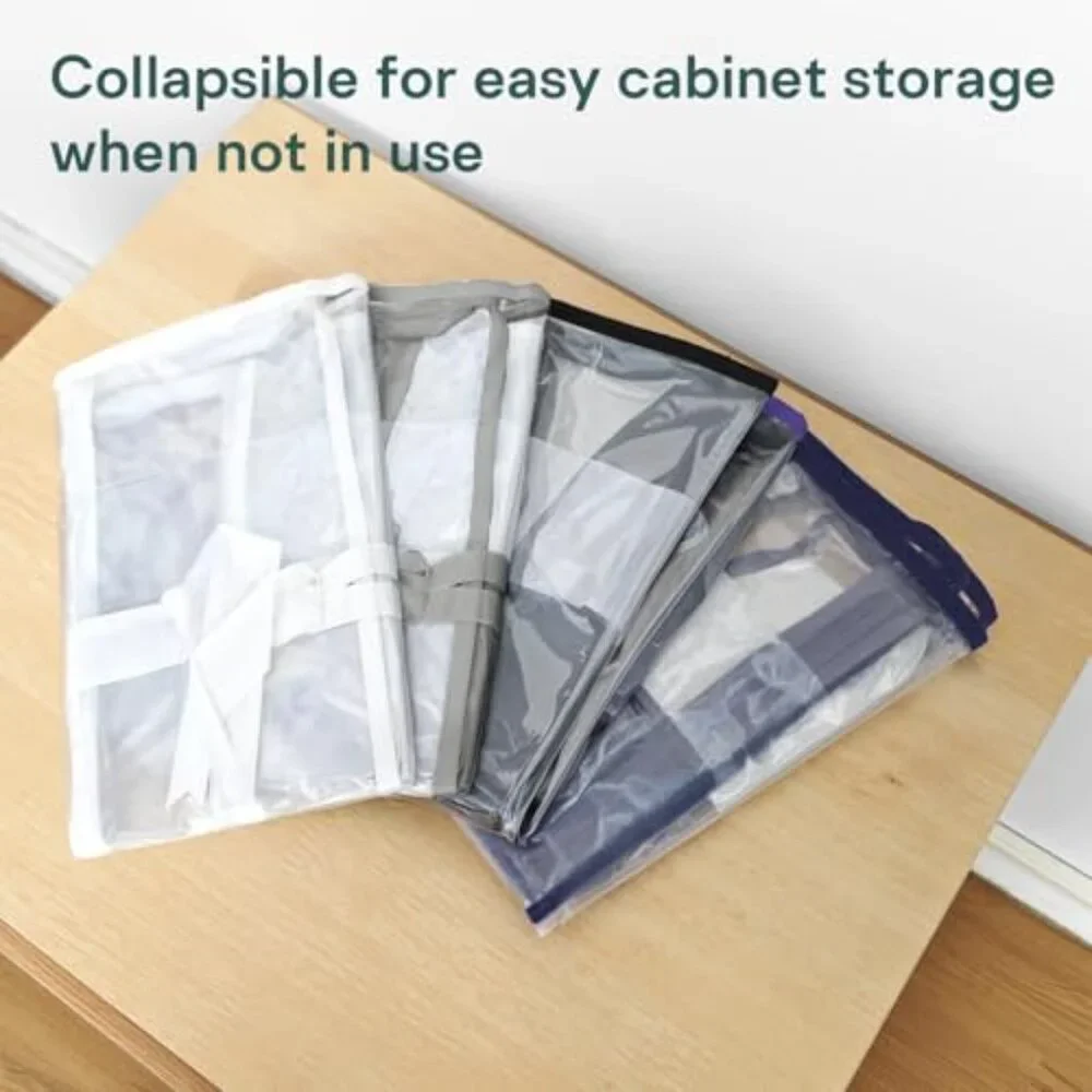 Under Bed Storage Bags Organizer, 22L Clear Storage Bags, Bags Organizer Clear Z